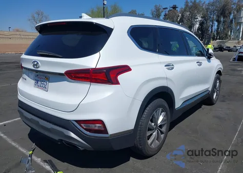 2020 Hyundai Santa Fe Limited z USA, uszkodzony, nr VIN 5NMS53AD1LH181515